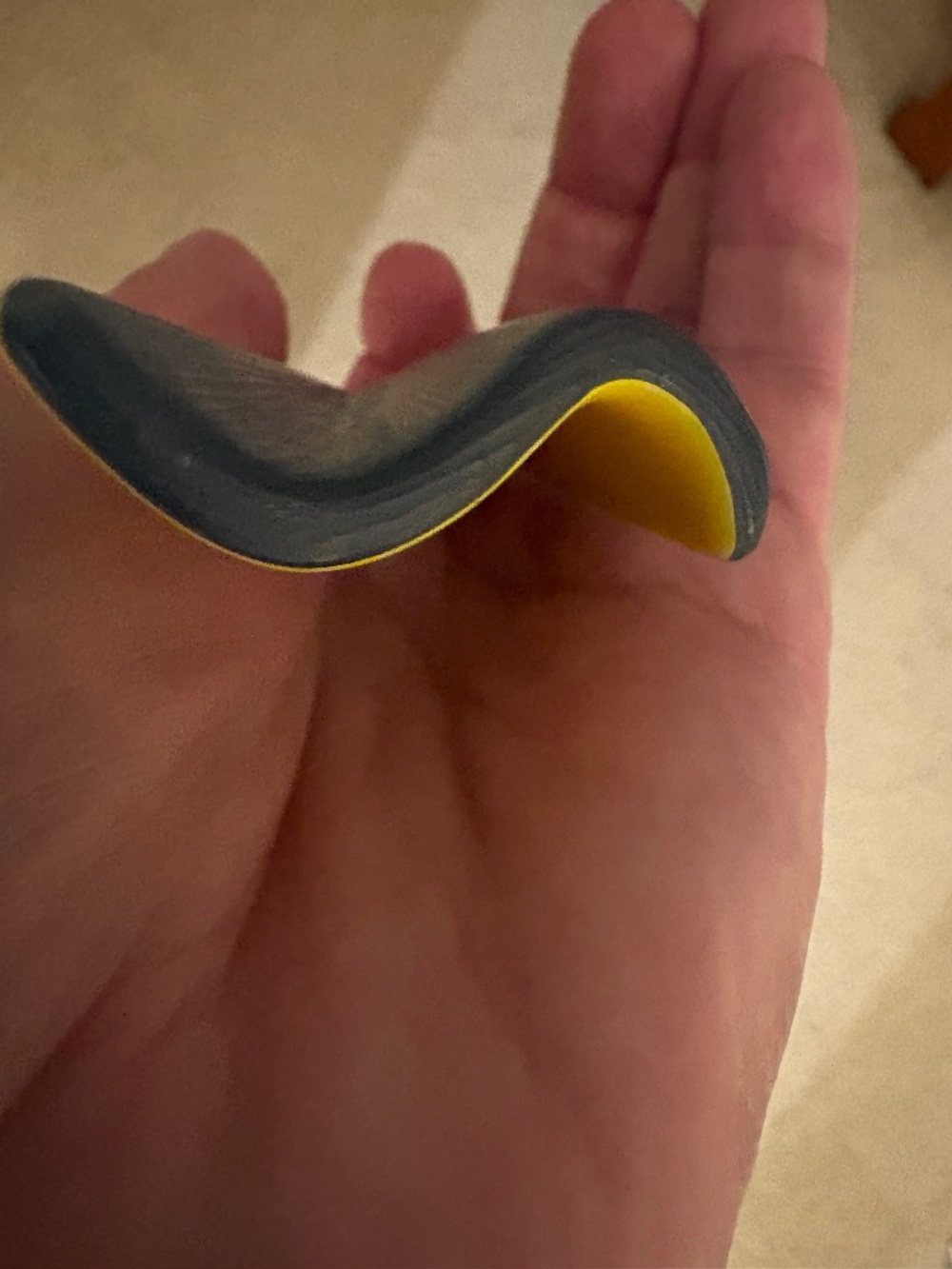 *FIRM PRICE* Alexis Bittar Wavy Lucite Pendant Blue Yellow - Picture 11 of 12